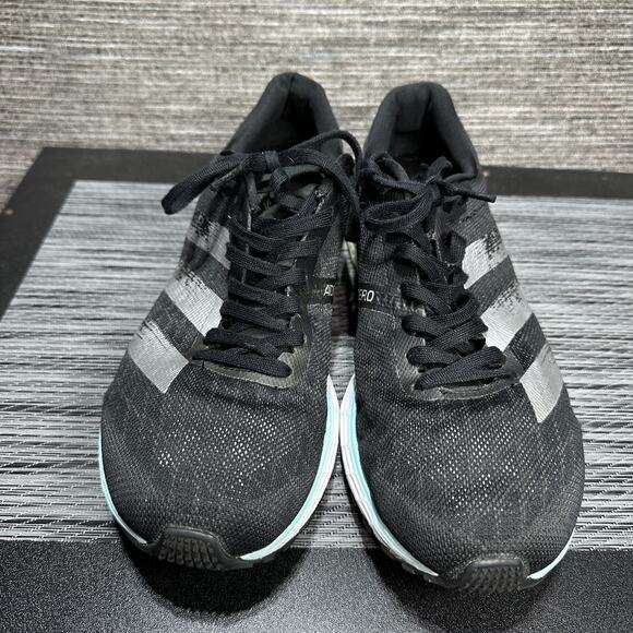 Adidas Adizero Adios 5 Running Shoes Boost FY0344 Black White Women's 10.5 - Picture 5 of 16